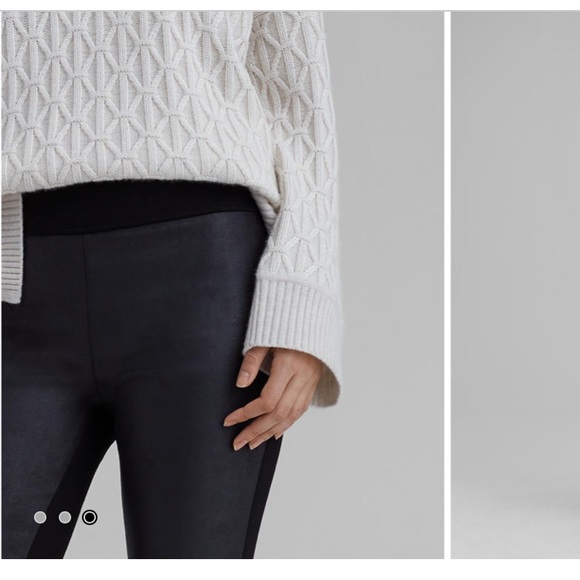 Club Monaco Faux Suede Leggings - Picture 5 of 5